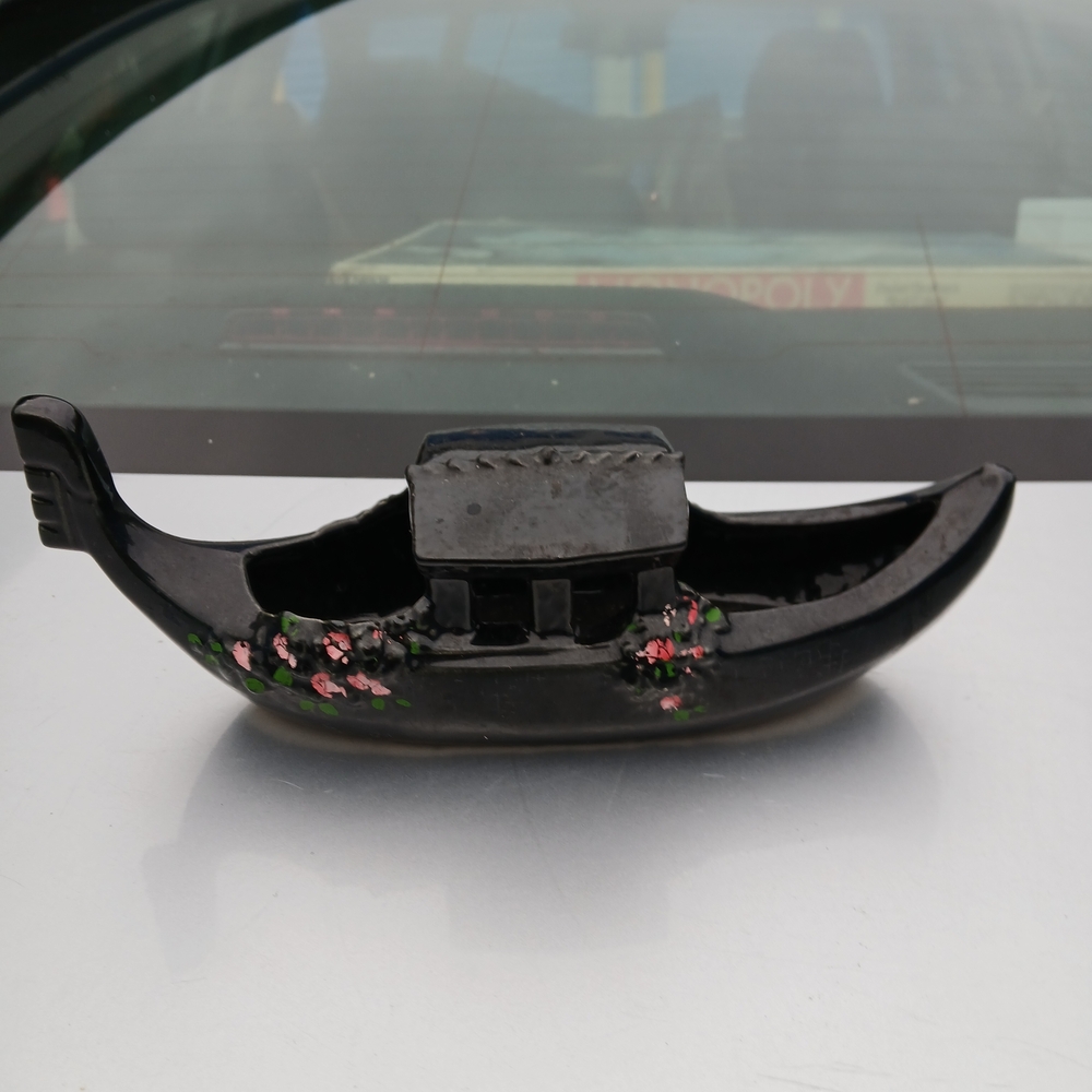 Mccoy Black Gondola with Pink Accents